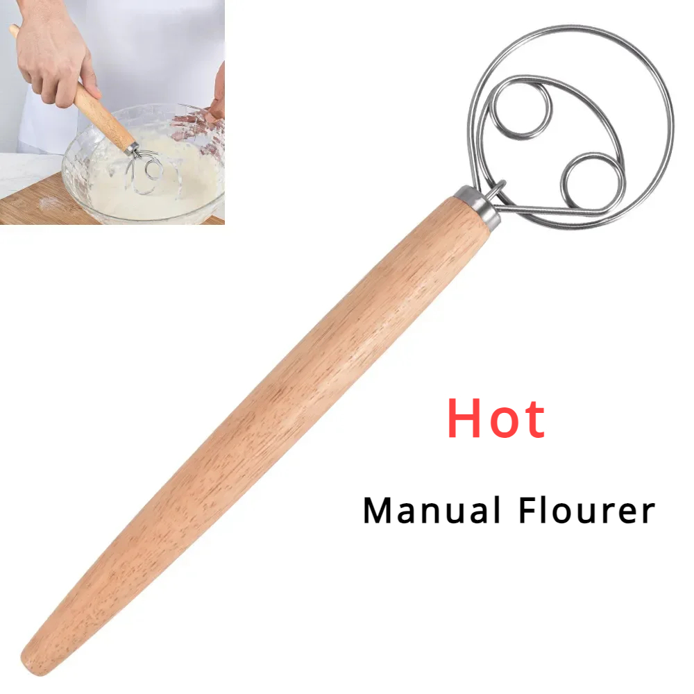 Danish Pancake Pan - أدوات كعكة الدنماركية خفق العجين الفولاذ