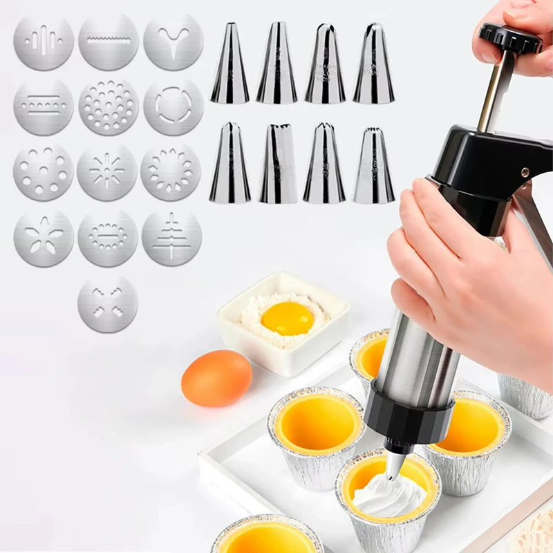 13 قطعة/المجموعة DIY دليل قالب - مراجعة Churros Maker Gun وسعره