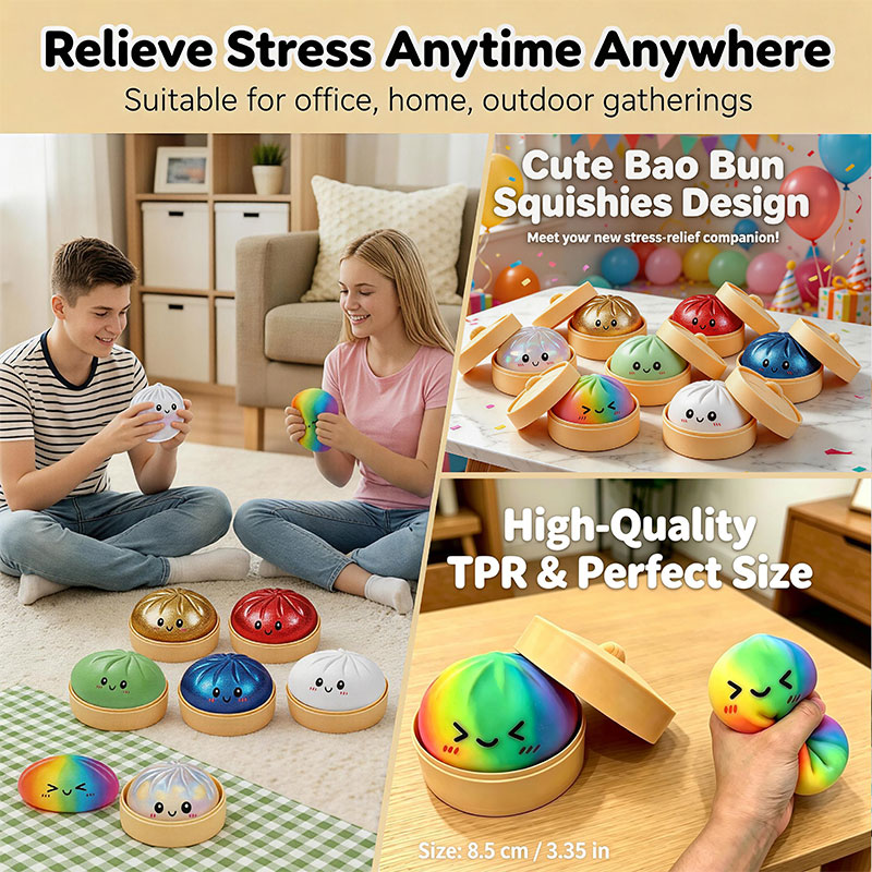 لعبة باو بون سكويشي ناعمة بطيئ - مراجعة Bao Steamer Bamboo وسعره