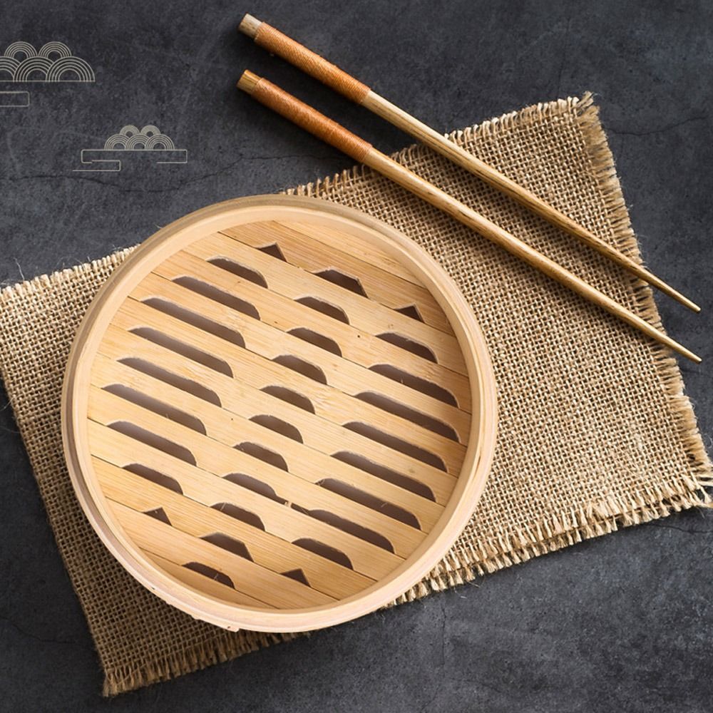 مبخرة من الخيزران بغطاء للطبخ  - مراجعة Bao Steamer Bamboo وسعره
